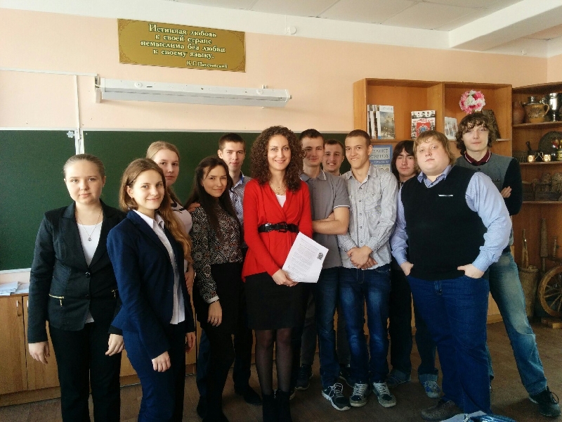 Студенты Лечебного факультета проводят профориентационные мероприятия в школах г. Пензы